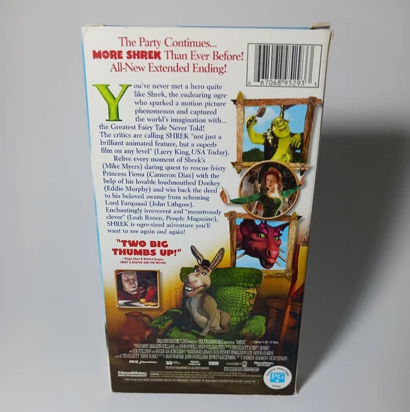 Shrek VHS - Picture 3 of 6